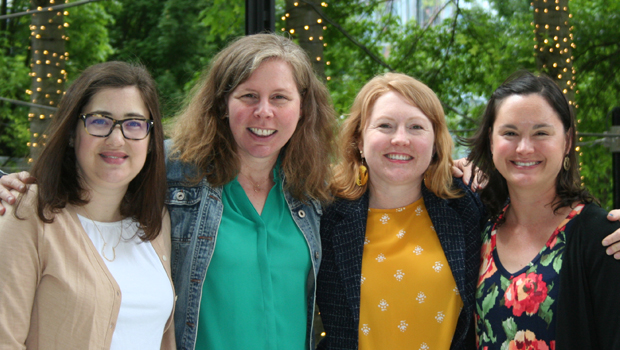 Research team members Dori Rosenberg, Karen Wernli, Heidi Berthoud, and Sarah Evers